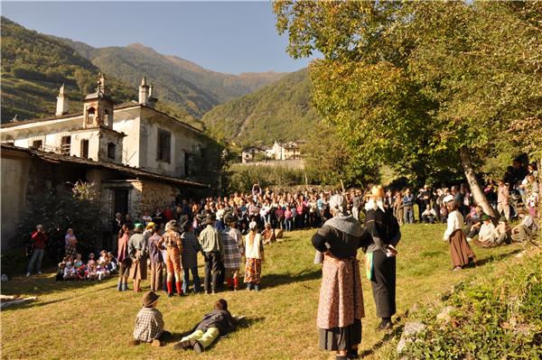 cultura bianzonasca: feste popolari in valtellina